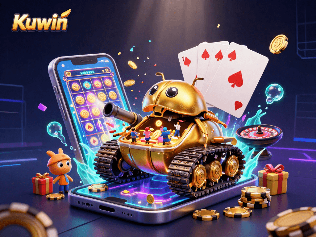 Kuwin offers a thrilling gaming experience with exciting games and delightful surprises in this dynamic casino scene.