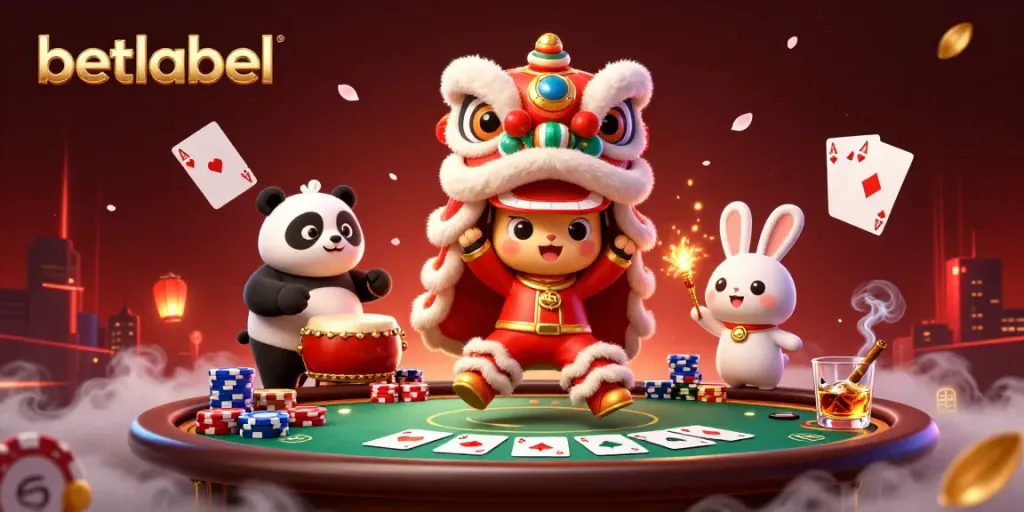 Engage in thrilling play with Betlabel while experiencing a vibrant casino atmosphere.