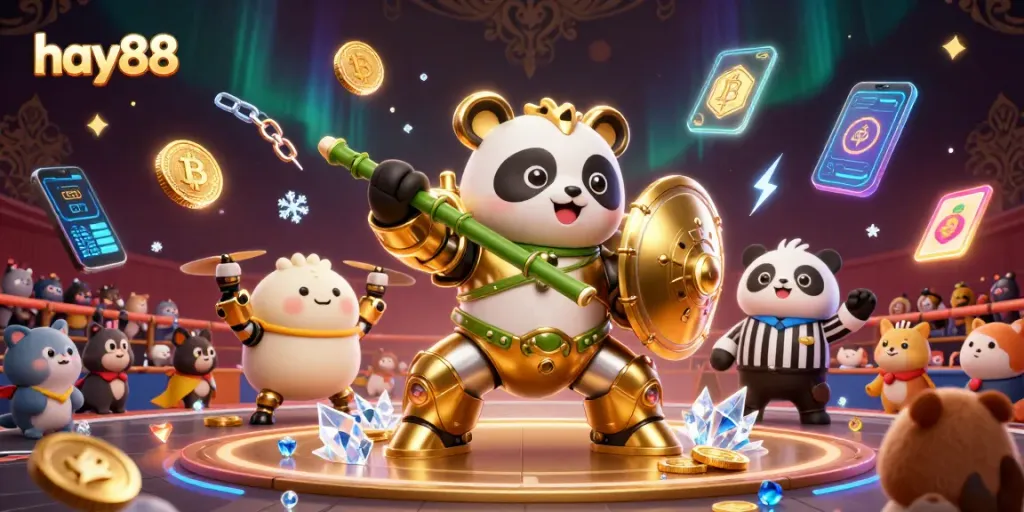 Play with hay88 to win exciting rewards in this vibrant digital casino scene.