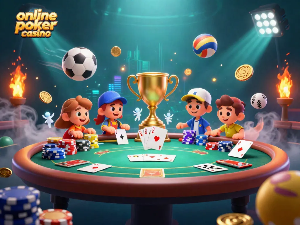 Play exciting poker at our online poker casino with dynamic gameplay and vibrant visuals.