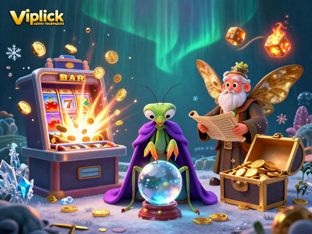 Scopri le recensioni di vipluck casino mentre un mantide fortunato esplora il mondo del gioco