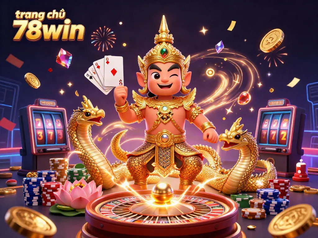 Experience the thrill of trang chủ 78win with dazzling characters and vibrant casino elements.