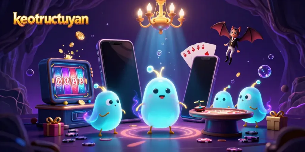 Engage in thrilling gaming experiences at keotructuyen with vibrant visuals and exciting casino elements.
